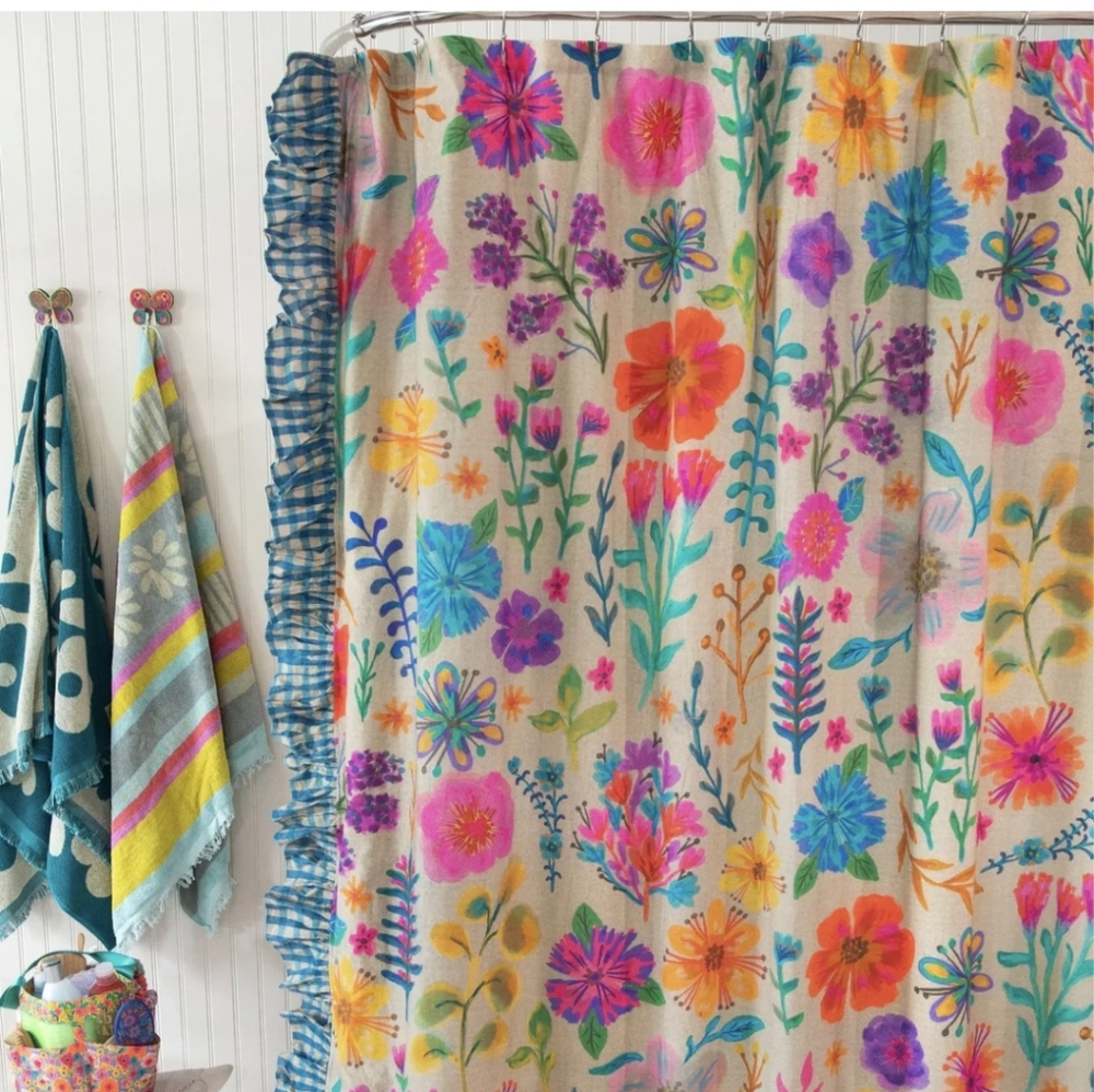 Shower Curtain Natural Life